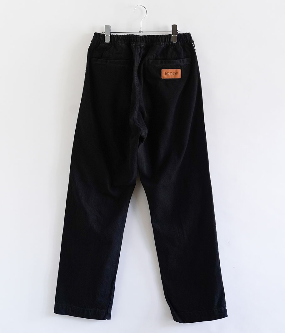 1000s THOUSANDS SELVAGE TRUCK PANTS [BLACK WASH] - Fresh Service