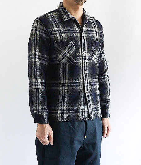 60's CAMPUS ウールチェックシャツ ［resize］ - Fresh Service