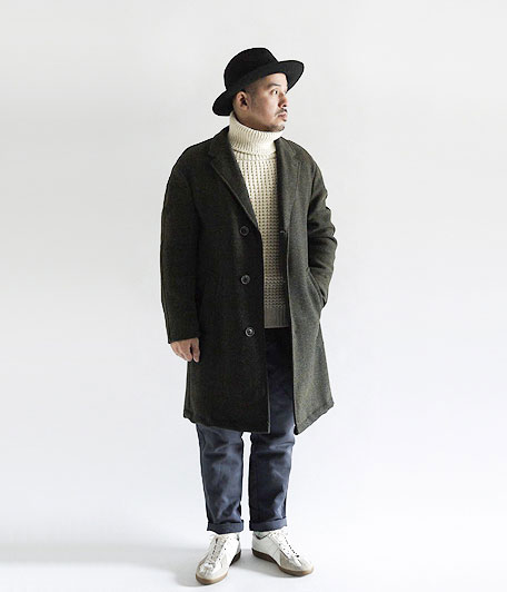 ビンテージツイードチェスターコート [resize] - Fresh Service