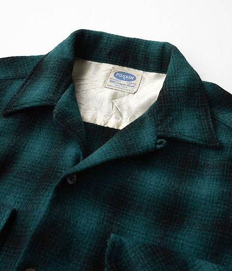 60's PILGRIM オンブレーチェックウールシャツ - Fresh Service