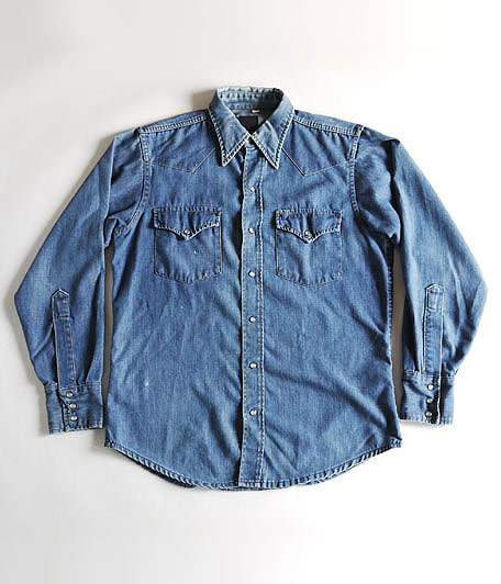 70's Sears ROEBUCKS デニムウェスタンシャツ - Fresh Service