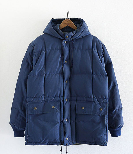 80's Eddie Bauer ビンテージカラコラムダウンジャケット - Fresh