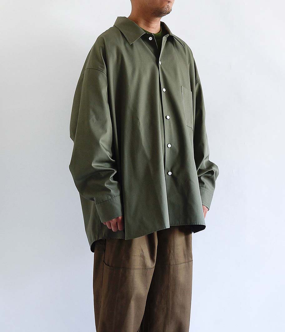 FIFTH XXXXXXXXXXL (10XL) Big L/S Shirt [Made with French Army