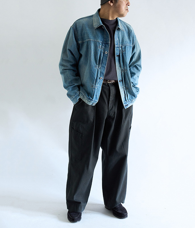 A.PRESSE USAF Hemmed Bottoms [BLACK] - Fresh Service NECESSARY or