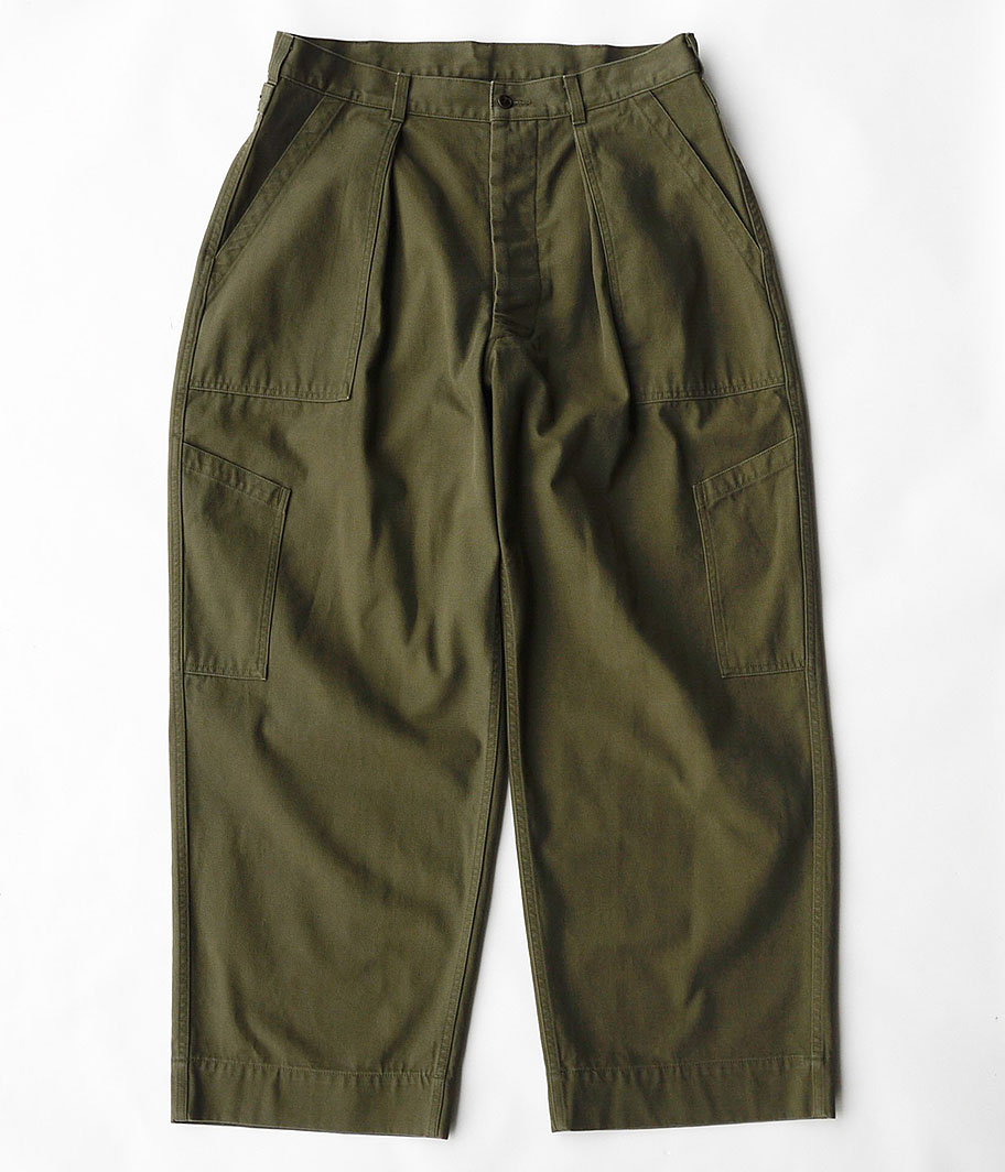 A.PRESSE USAF Hemmed Bottoms [OLIVE] - Fresh Service NECESSARY or