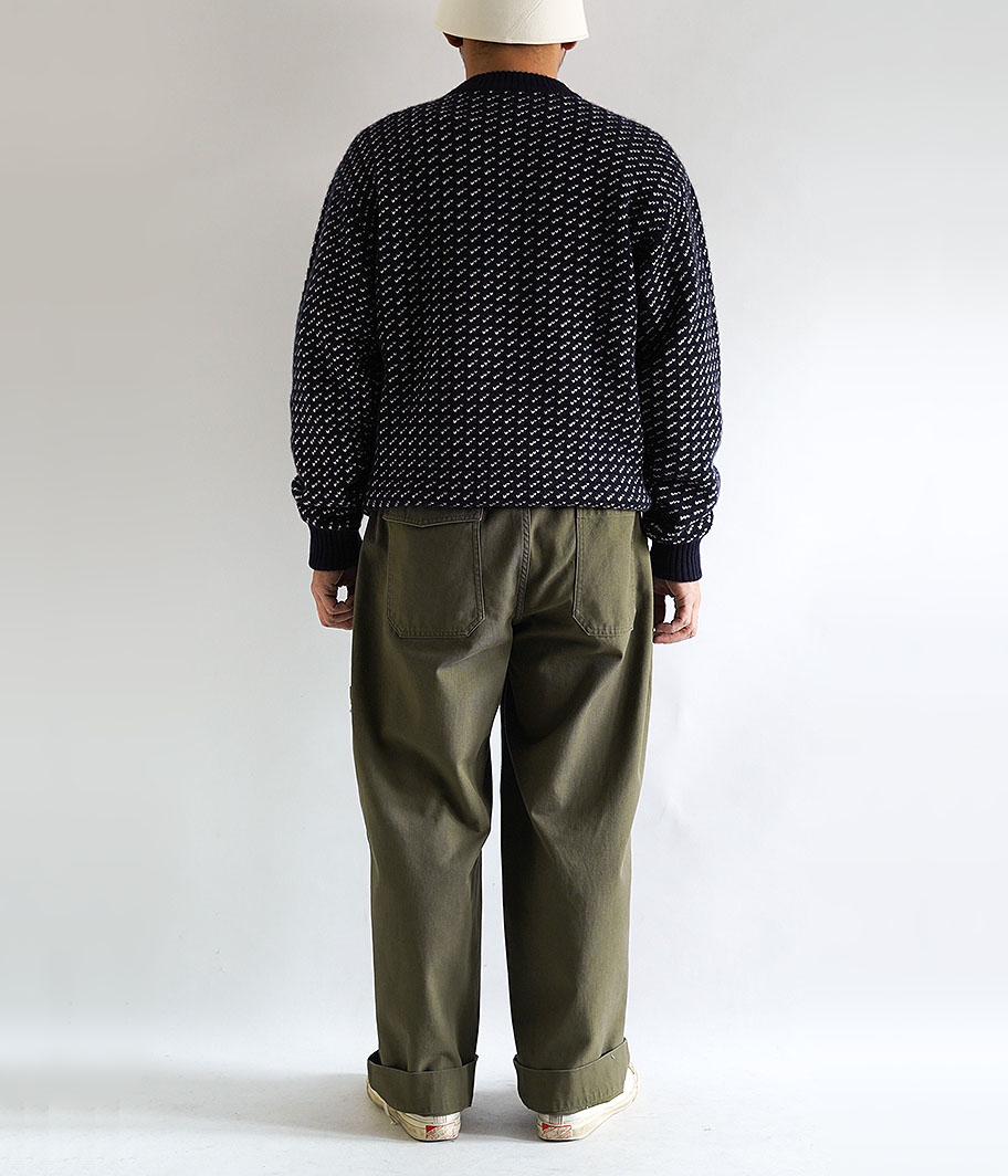 A.PRESSE USAF Hemmed Bottoms [OLIVE] - Fresh Service NECESSARY or