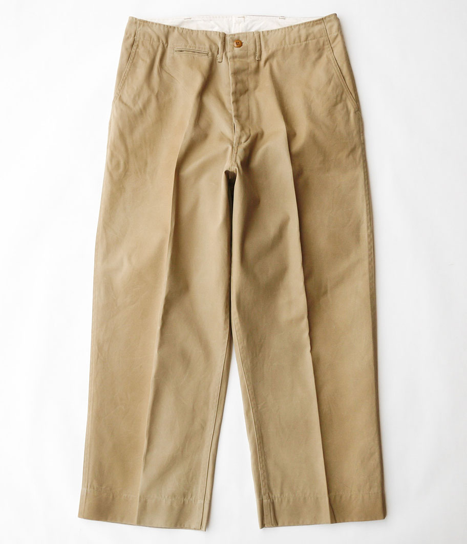 A.PRESSE Vintage US ARMY Chino Trousers [BEIGE] - Fresh Service