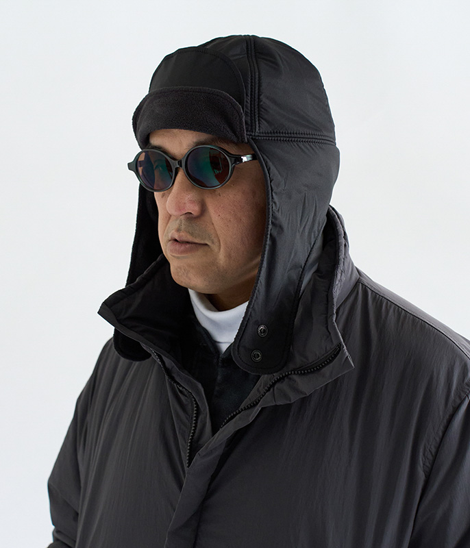 DAIWA PIER 39 TECH FLEECE FLIGHT CAP [BLACK] - Fresh Service