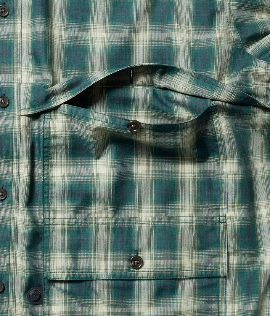 DAIWA PIER 39 Tech Logger Shirts [GREEN] - Fresh Service NECESSARY