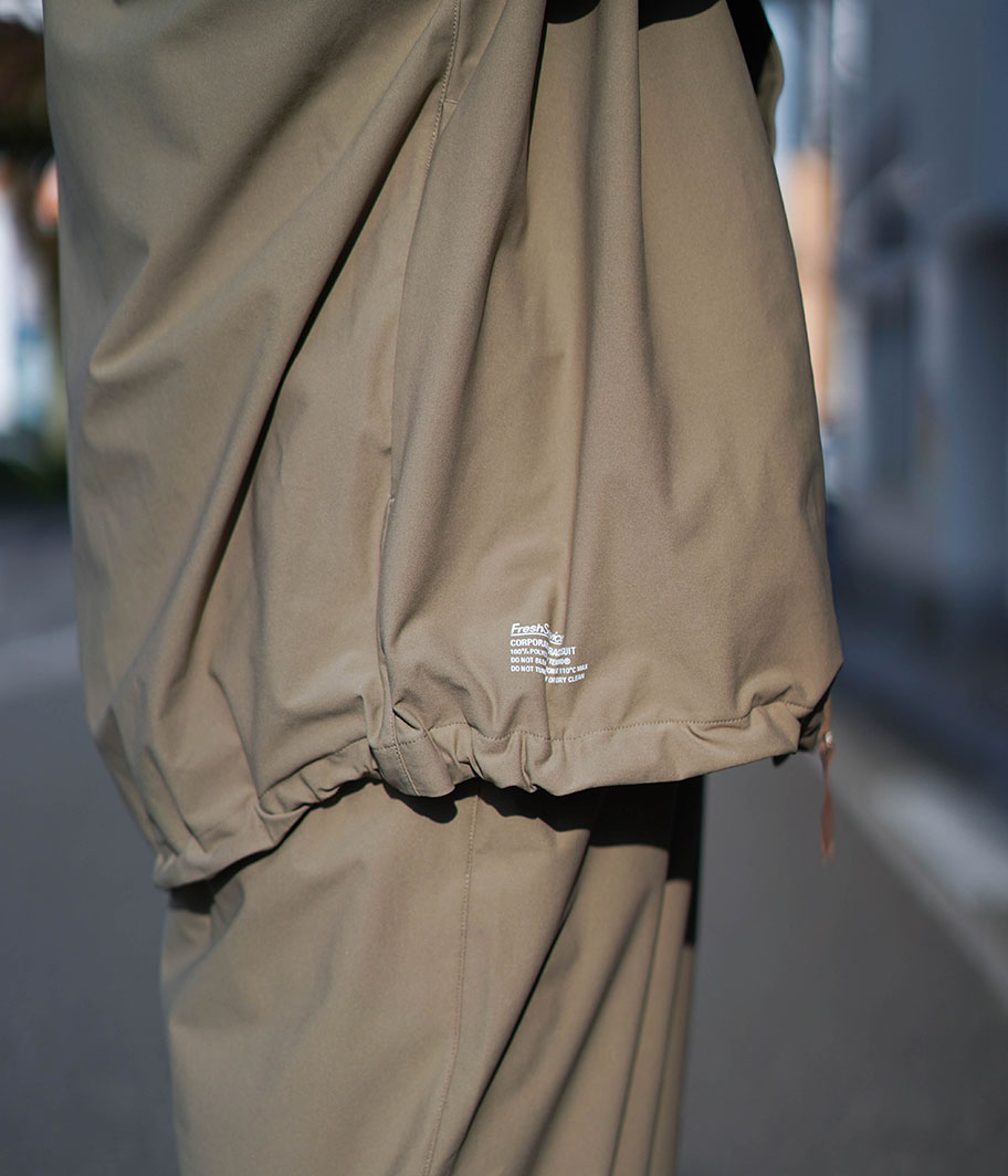 Fresh Service CORPORATE TRACK SUIT [TAN] - Fresh Service NECESSARY