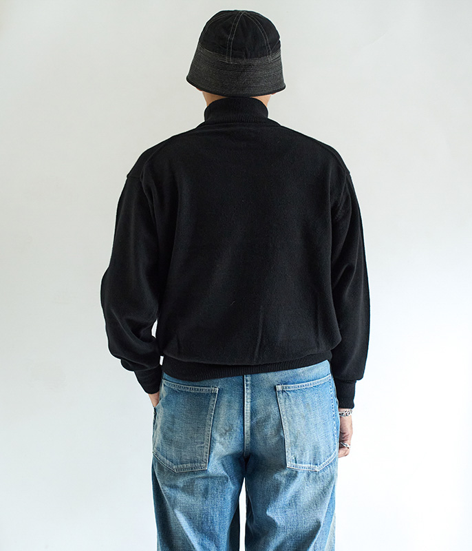 HERILL Cashmere Mockneck [BLACK] - Fresh Service NECESSARY or