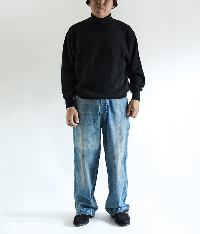 HERILL Cashmere Mockneck [BLACK] - Fresh Service NECESSARY or