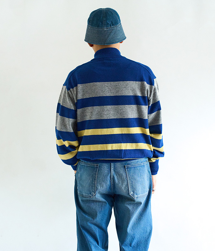 HERILL Cashmere Mockneck [BLUE] - Fresh Service NECESSARY or