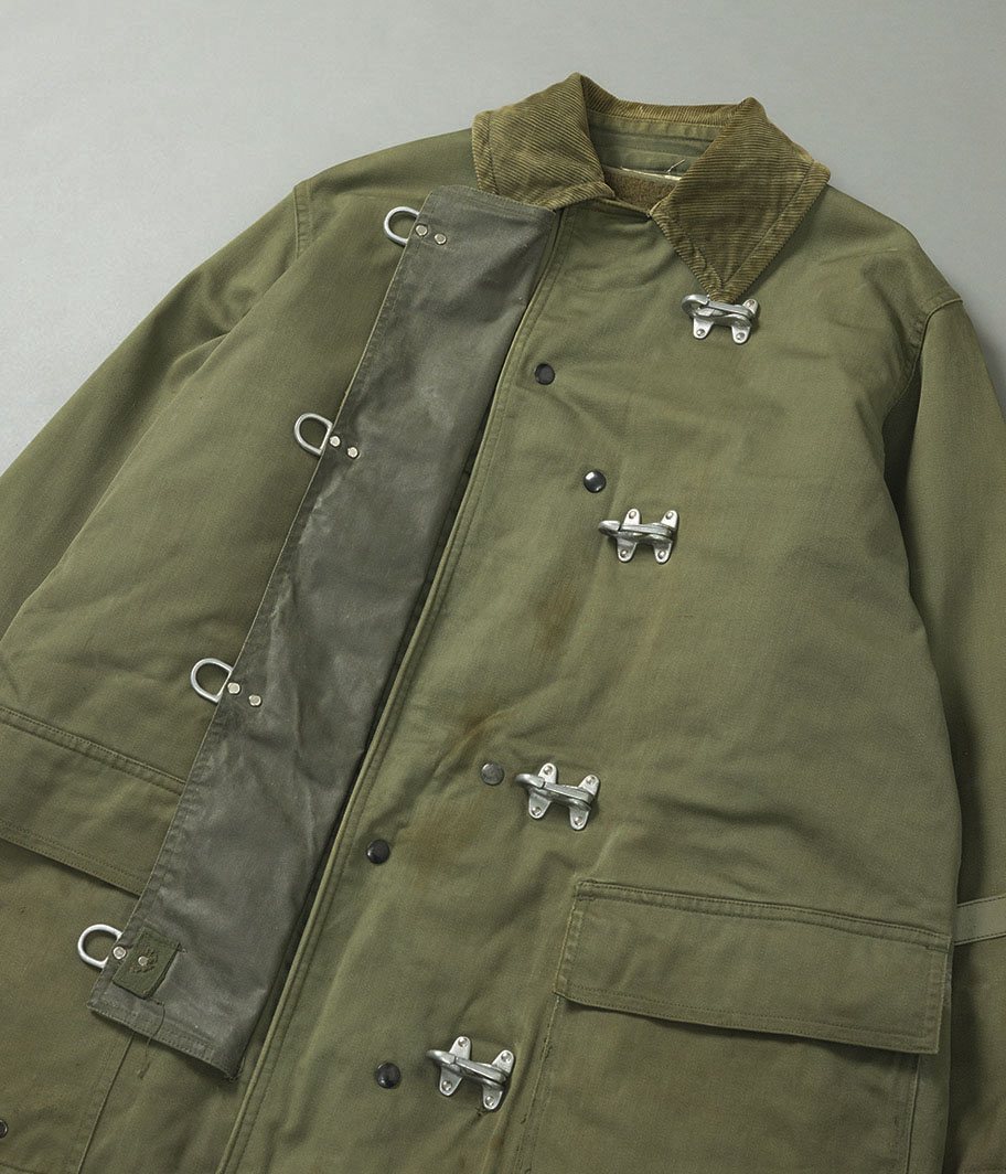 50s60's US ARMY アメリカ軍 ファイヤーマン コート ジャケット 【公式