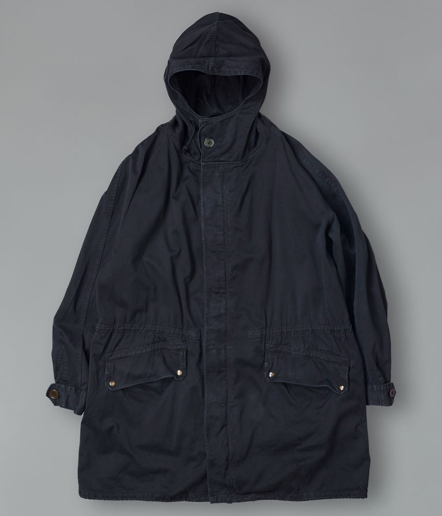 フランス軍 M-64フィールドパーカー [Overdye / BLACK] - Fresh
