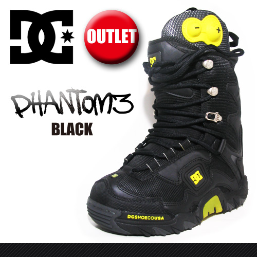 DC ブーツ PHANTOM 3 ファントム BLACK ブラック 【日本正規品】【即納