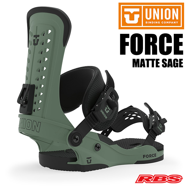 UNION 19-20 BINDING FORCE フォース MATTE SAGE 【ユニオン