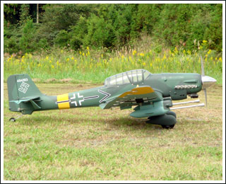 JU-87スツーカ【MATRIXコンポジット機】 こだわりのRC&ツール“マトリクス”