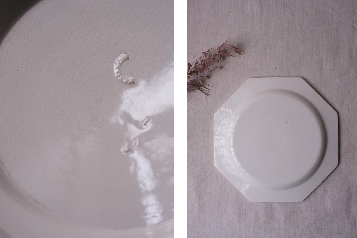 陶器・磁気食器 :: 一枚の価格です B63-2 フランスアンティーク