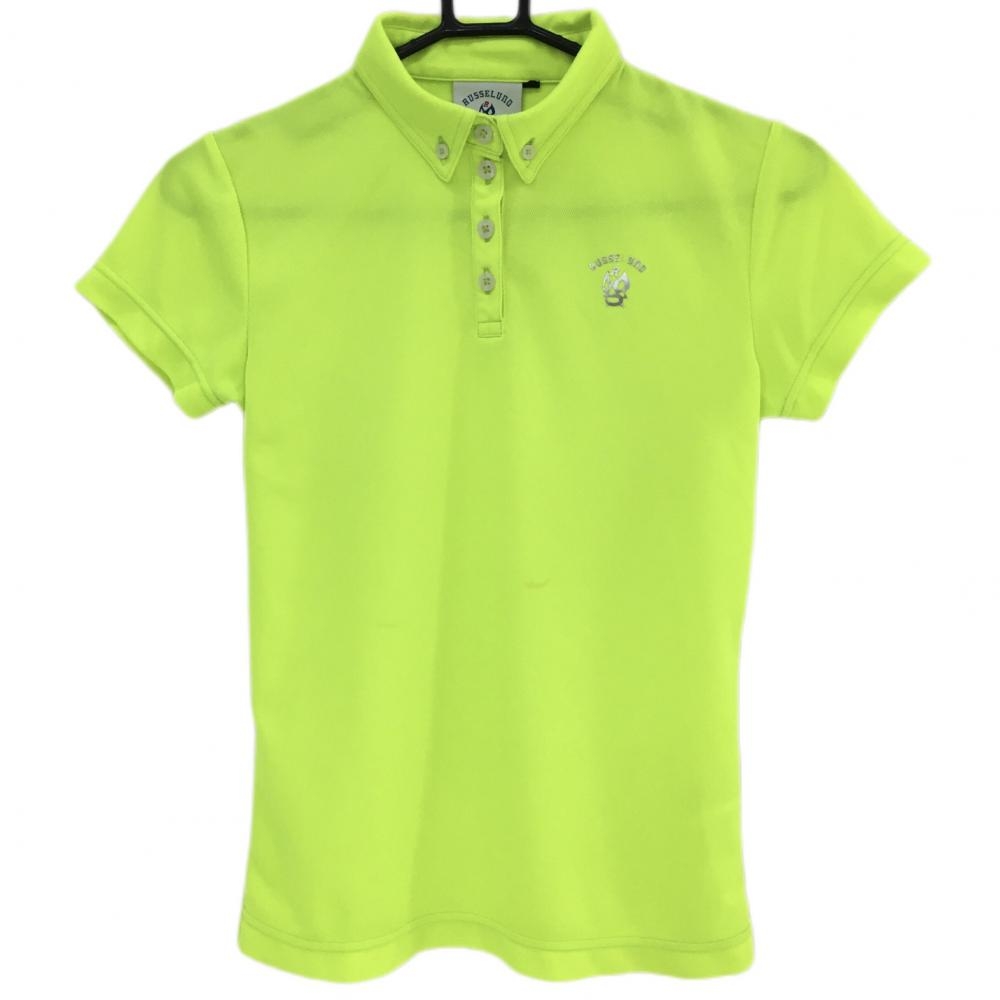 ラッセルノ ポロシャツ グリーン ファイヤー ゴルフ ルチャ サイズ6