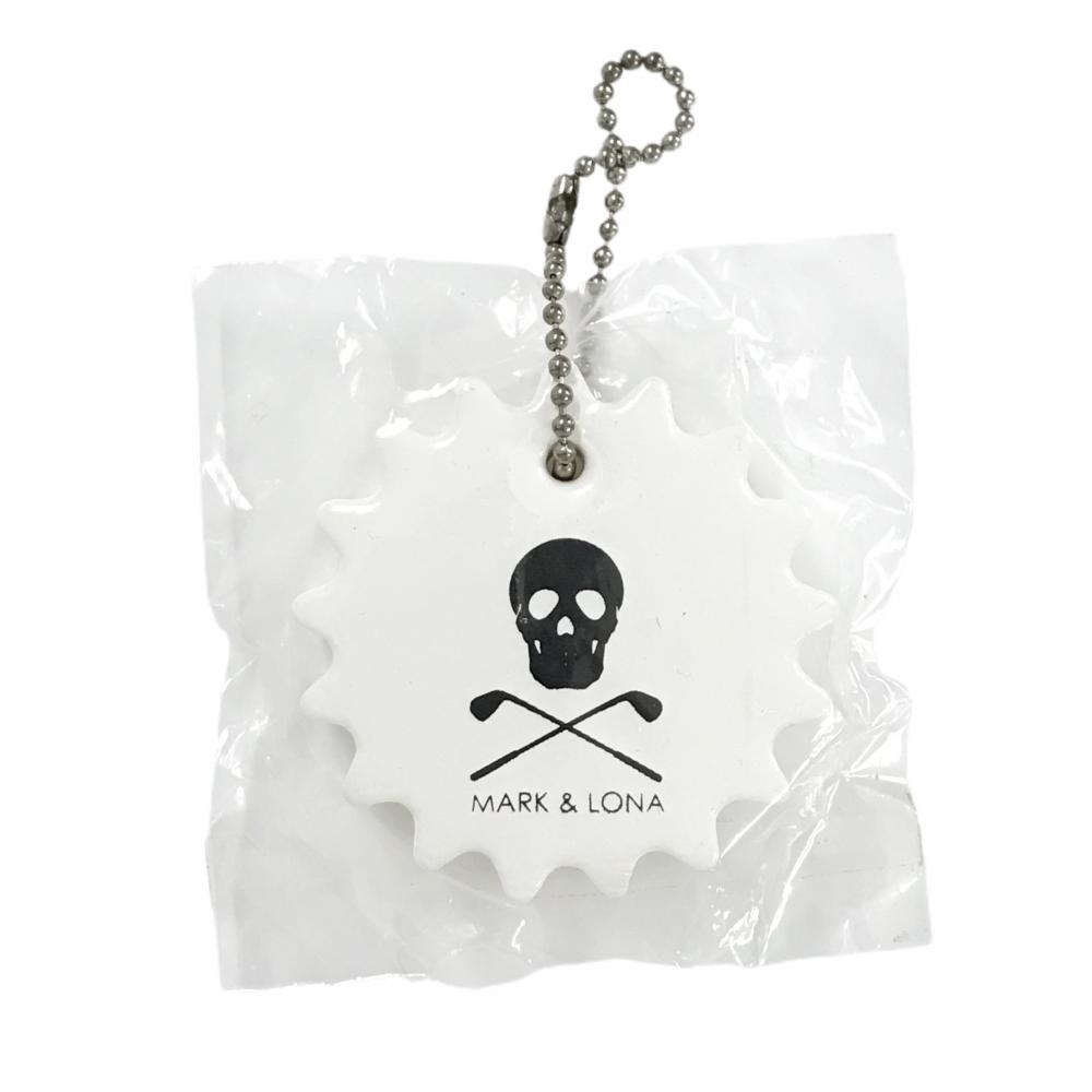 マークアンドロナ キャディバッグ スカルキーホルダー付き マーク