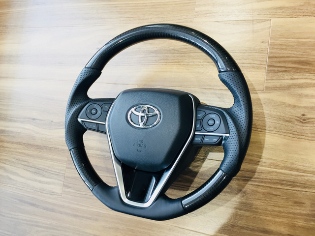 新型カムリ用ステアリングのご案内[ご予約受付中 特典付き♪] | REAL