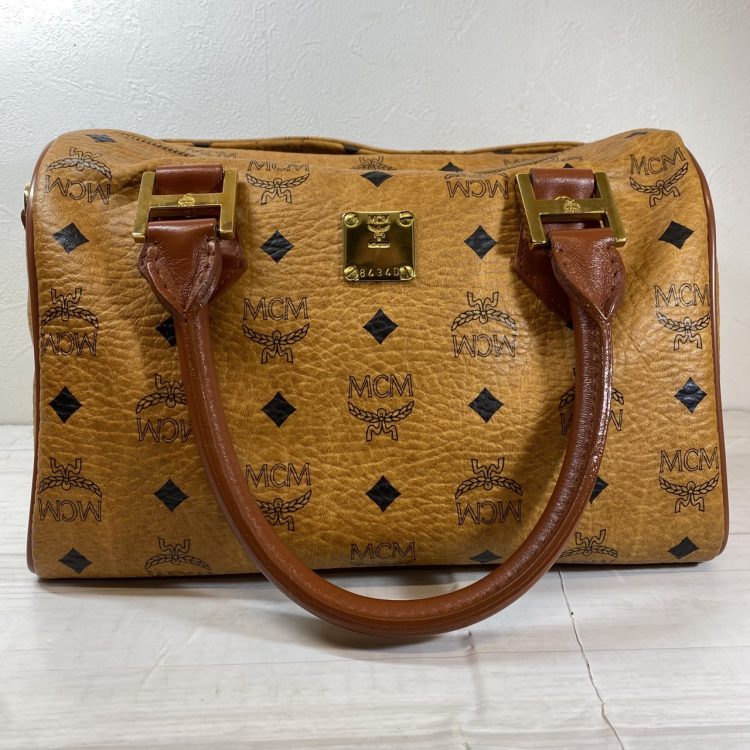 エム・シー・エム MCM ハンドバッグ ミニボストンバッグ ヴィセトス柄