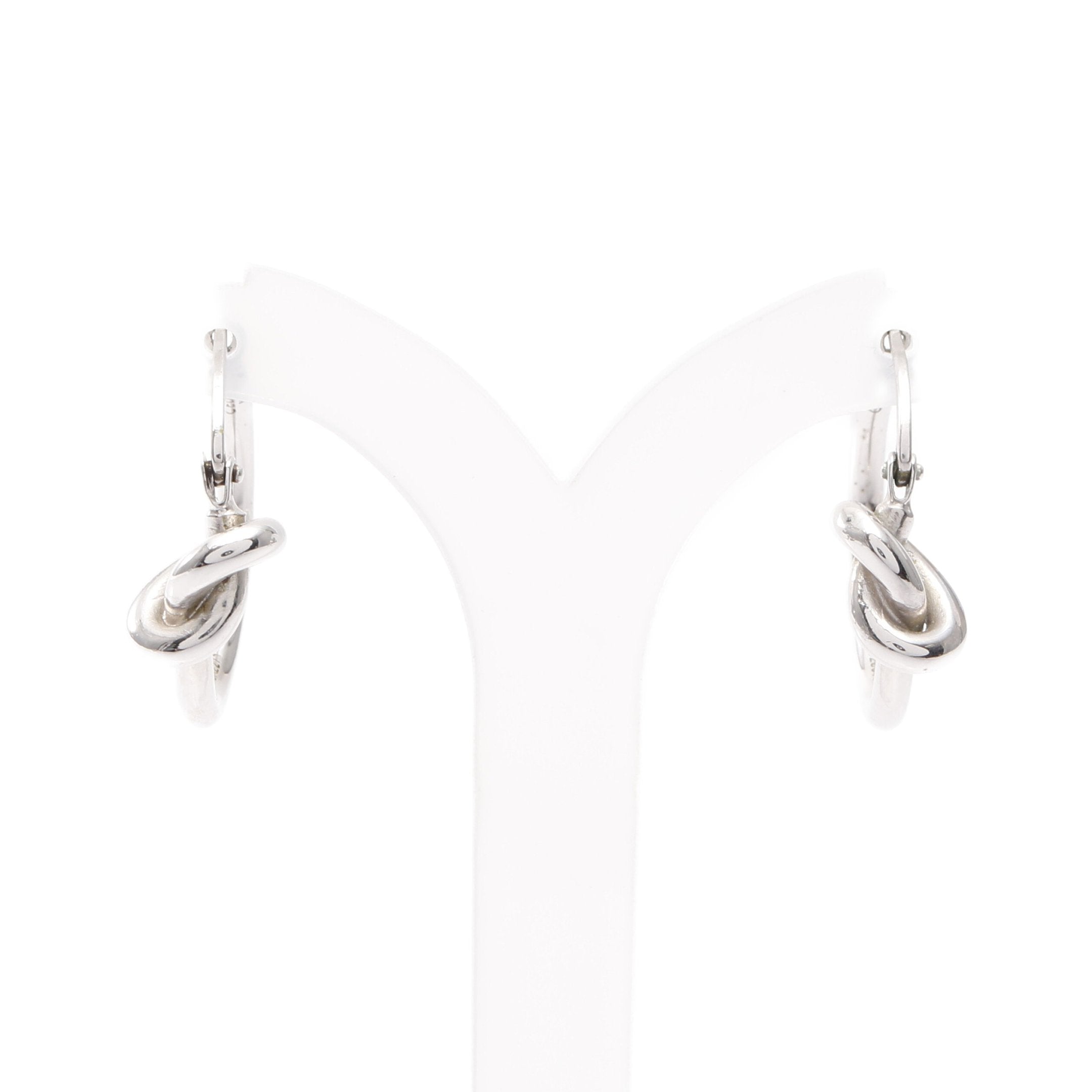 CELINE ノット スモールフープ ピアス 片方のみ オンライン CELINE