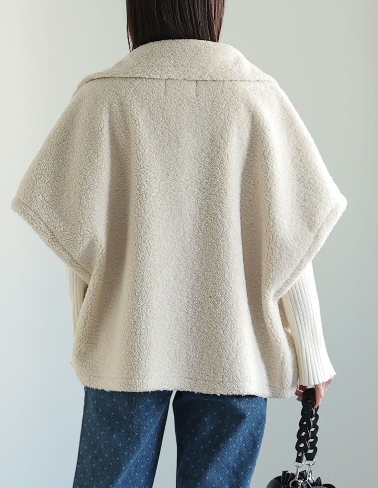 テディボアポンチョジャケット - ジャケット/アウター通販 | 人気