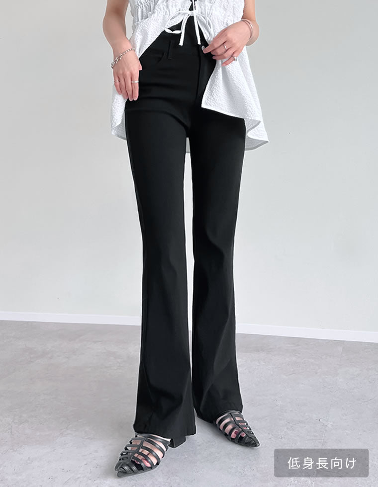 スーパーストレッチキックフレアパンツ - パンツ通販 | 人気レディース