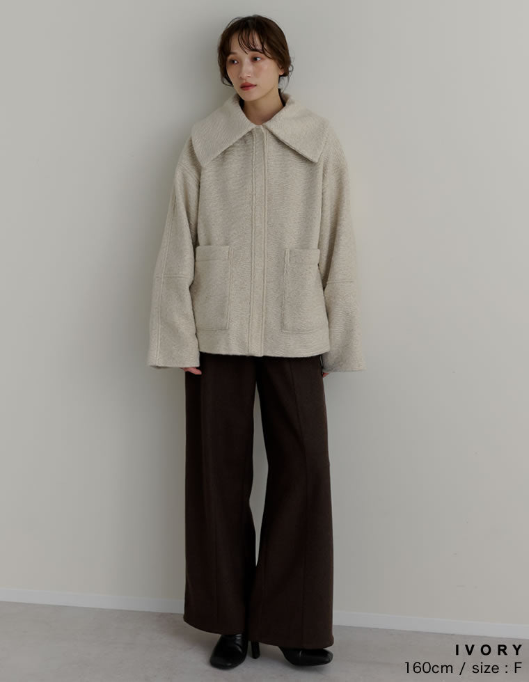 カールシャギーケープミドルコート - ジャケット/アウター通販 | 人気