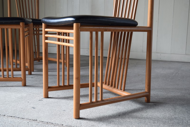 イタリア A.Sibau製 ダイニングチェア 4脚セット | REFACTORY antiques