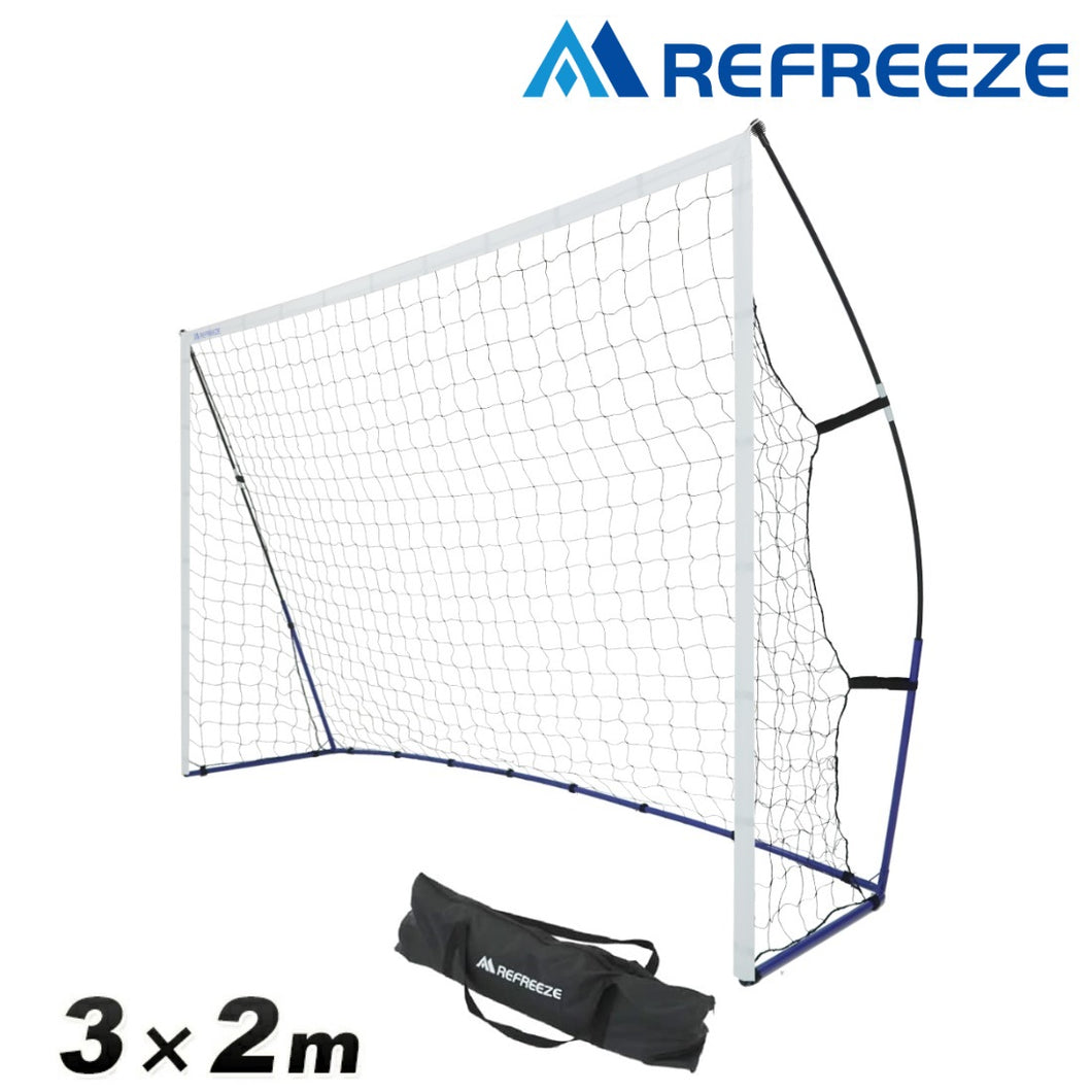 REFREEZE(リフリーズ) 3×2m ポータブル フットサルゴール 収納バッグ