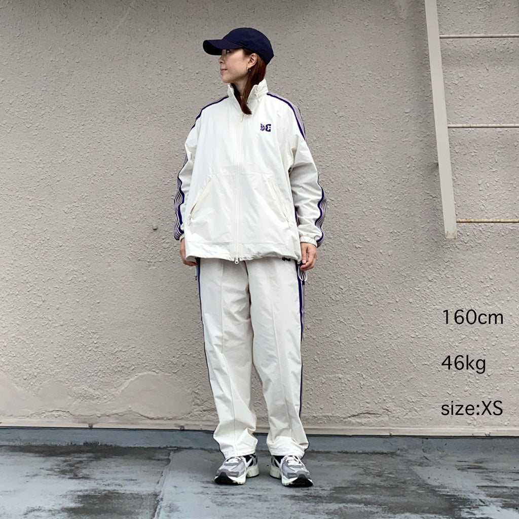 Needles×DC SHOES『Jog Jacket-Poly Ripstop』(Ivory) – Reggieshop