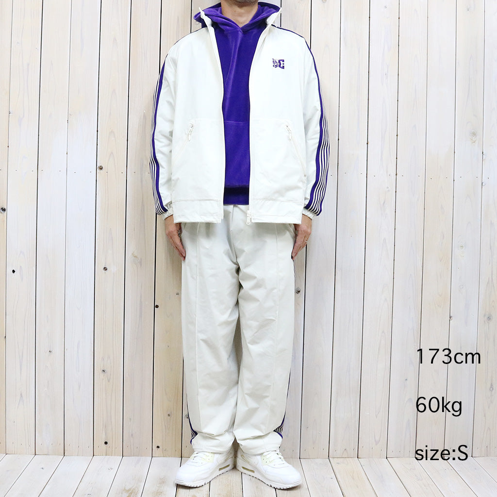 Needles×DC SHOES『Jog Jacket-Poly Ripstop』(Ivory) – Reggieshop