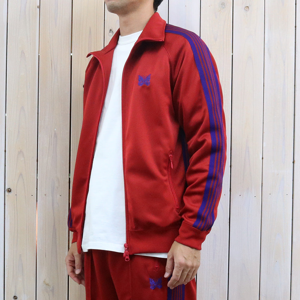 Needles : Track Jacket-Poly Smooth (Red) – Reggieshop