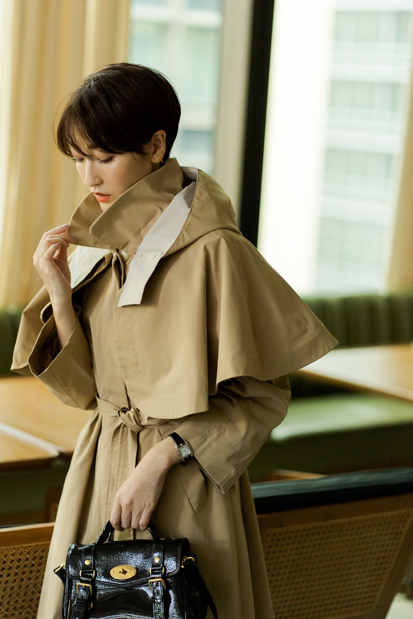 フーディーケープコート｜HOODY CAPE COATの通販｜regleam