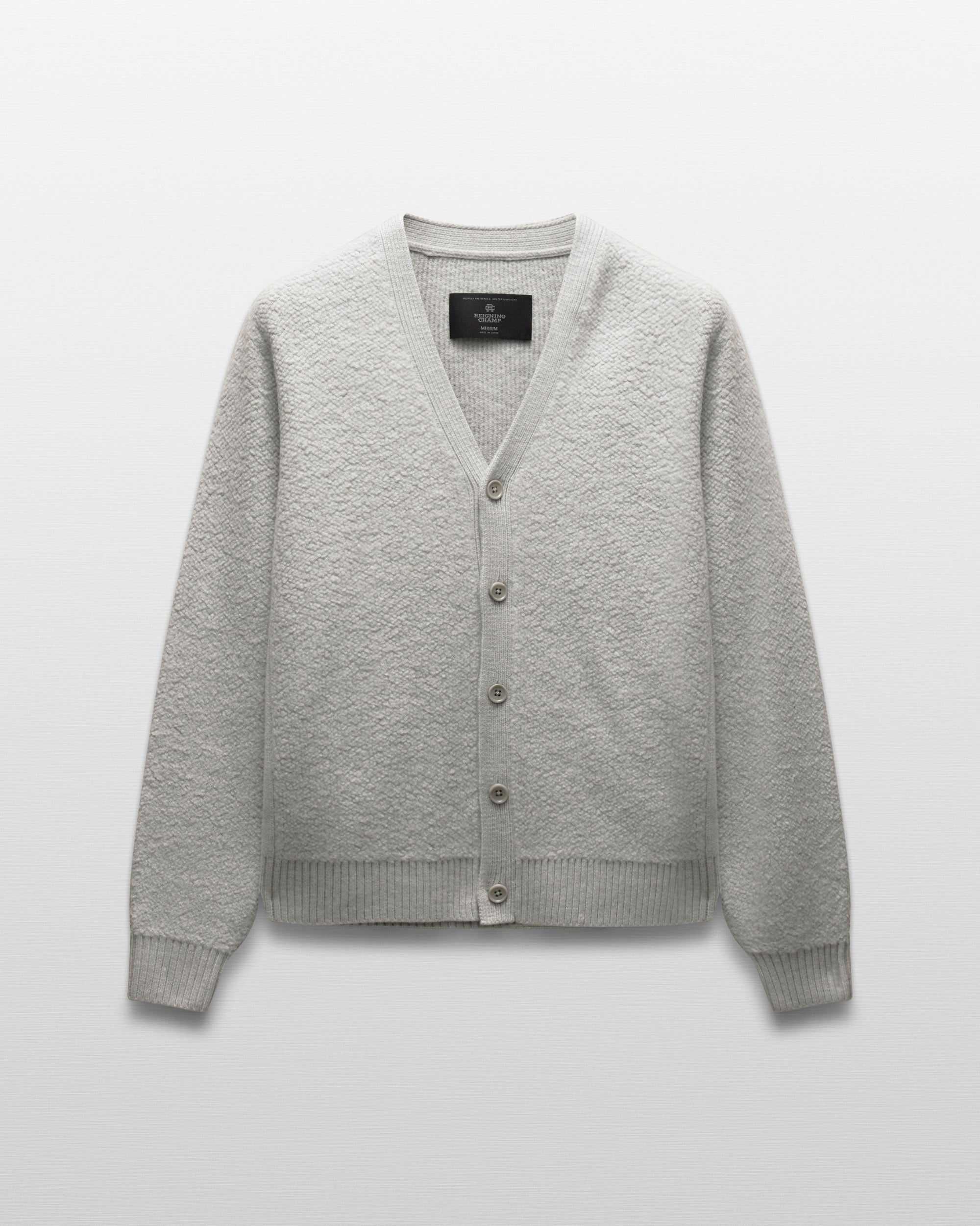 Textured Boucle Turf Cardigan | Reigning Champ | Reigning Champ US