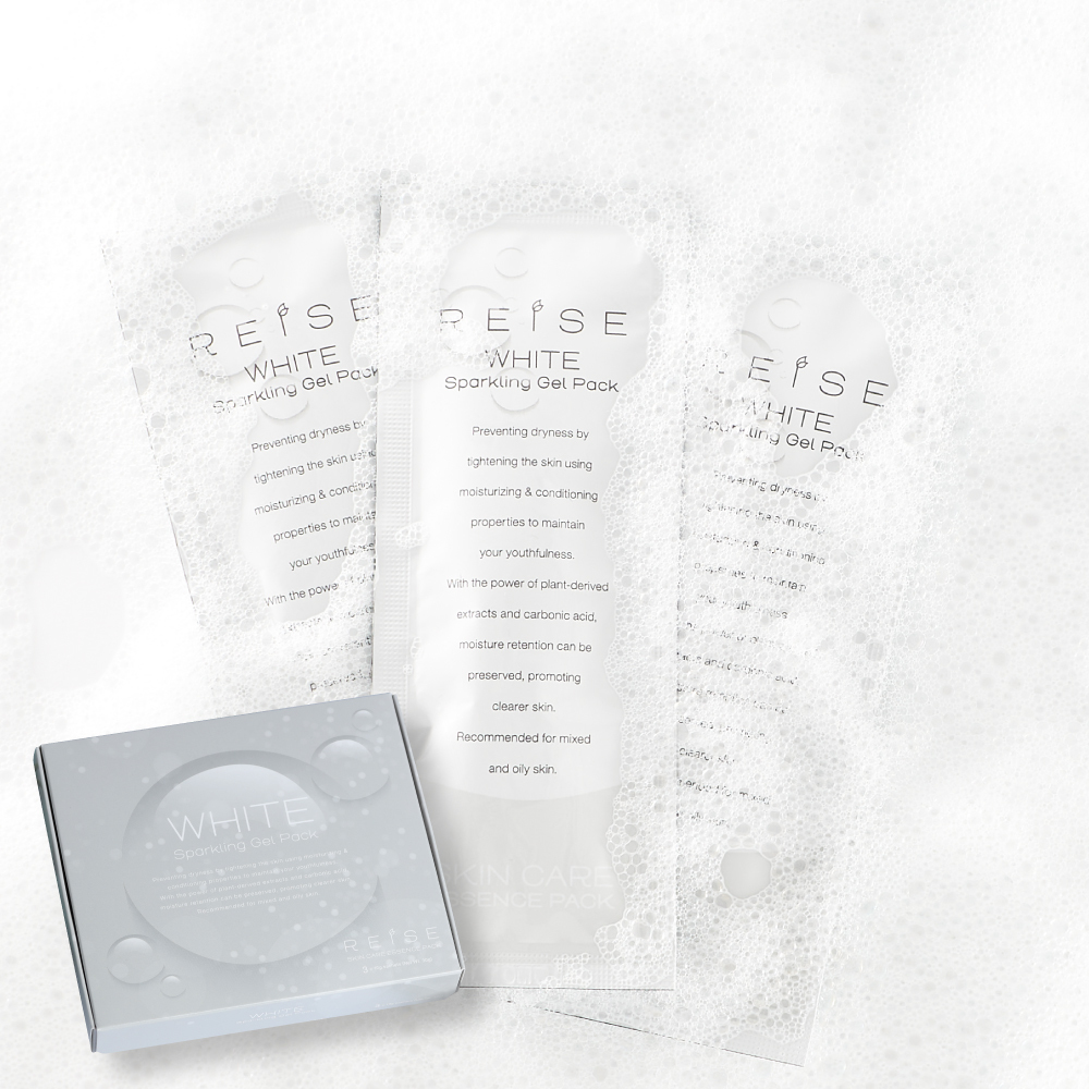 定期便】ライゼ ホワイト スパークリングジェルパック 3個入り
