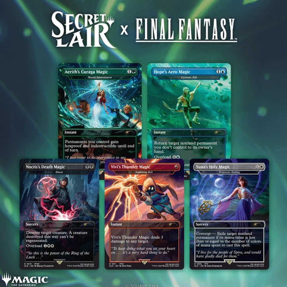 日本語foil】 Secret Lair Final Fantasy セット Secret Lair x FINAL