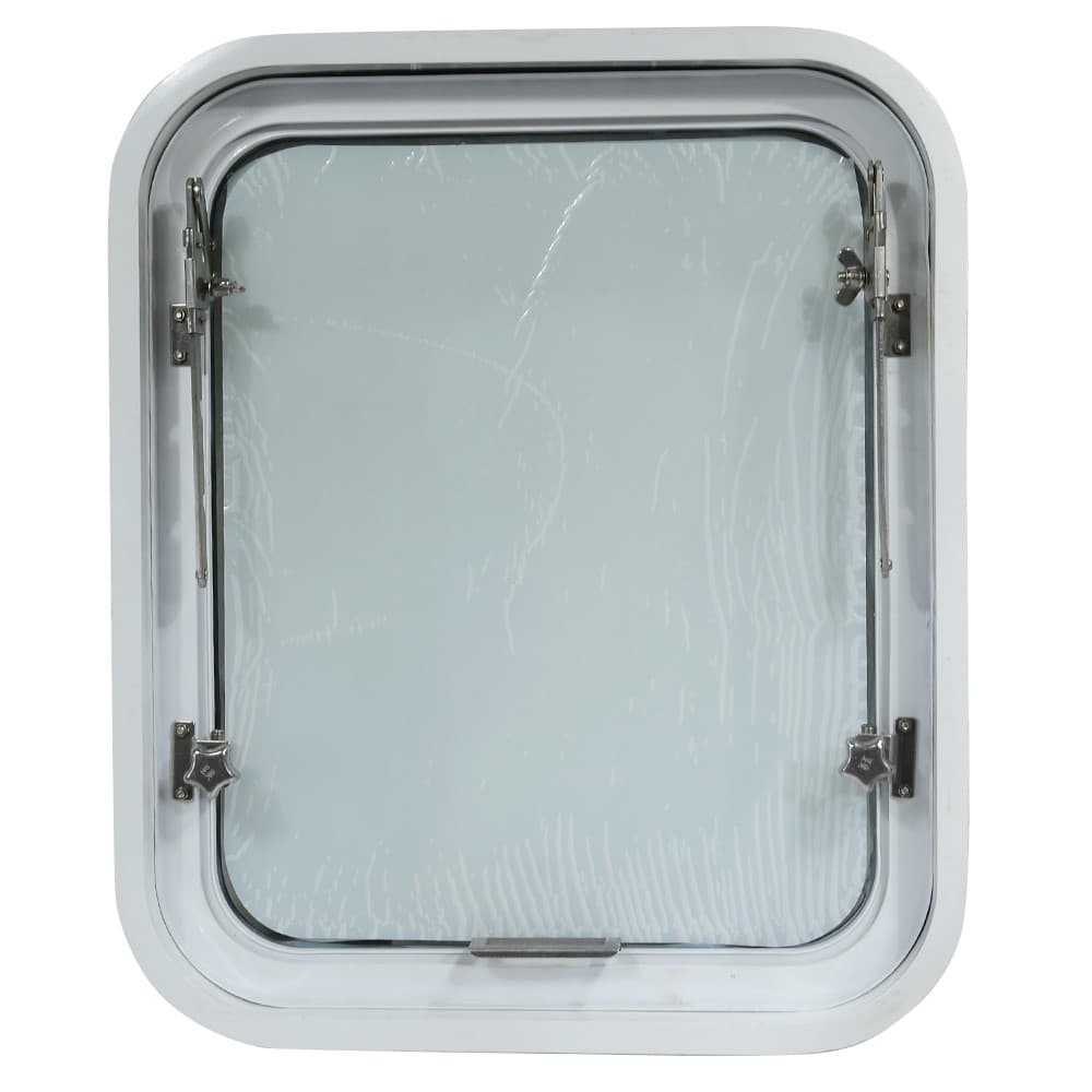 角窓 アルミニウム枠 船舶用 強化ガラス 開閉式 | ミリタリーショップ