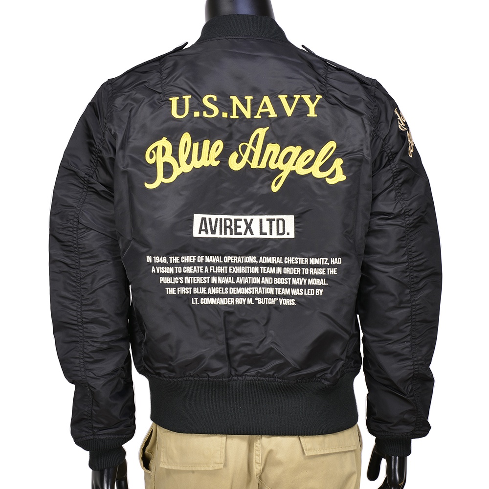 AVIREX L-2B フライトジャケット ブルーエンジェルス 6162119