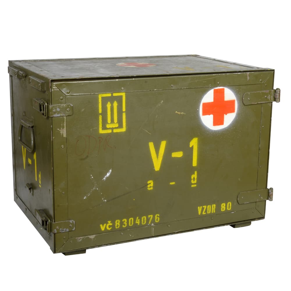 チェコ軍放出品 メディカルボックス 2段引き出し | ミリタリーショップ