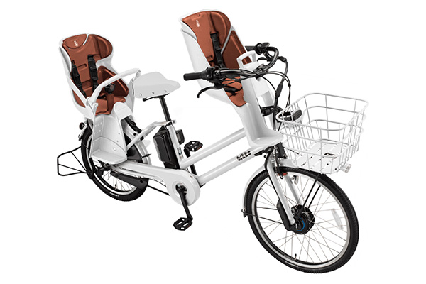 3人乗り用チャイルドシート付きbikke GRI dd（ビッケグリdd