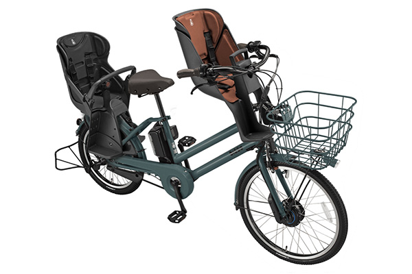 3人乗り用チャイルドシート付きbikke GRI dd（ビッケグリdd