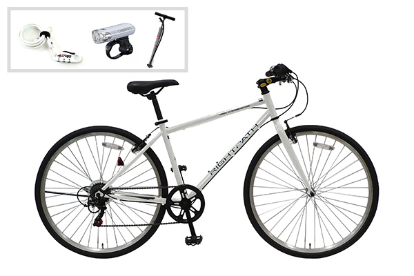 クロスバイク入門セット/RIGHTPATH(ライトパース) クロスバイク 700C