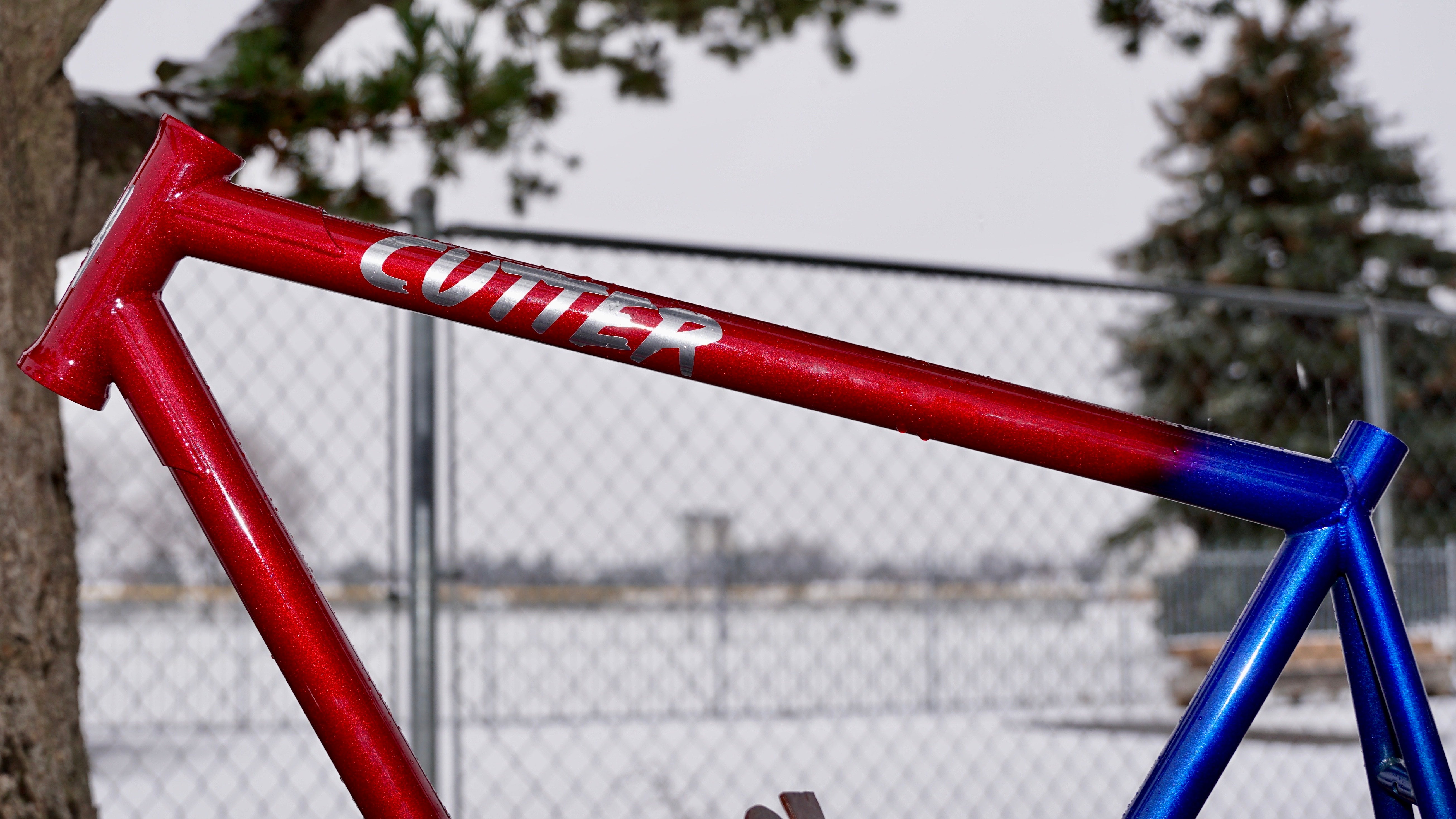 パーツ VOLUME BIKE CUTTER 700c Volume Cutter 700c Red/Blue