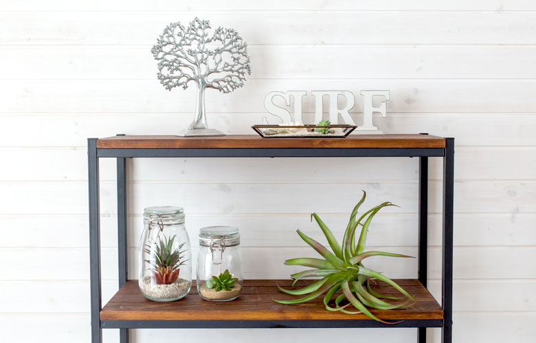 珊瑚をモチーフにしたアルミのオブジェ 置物[10914]【生活雑貨の