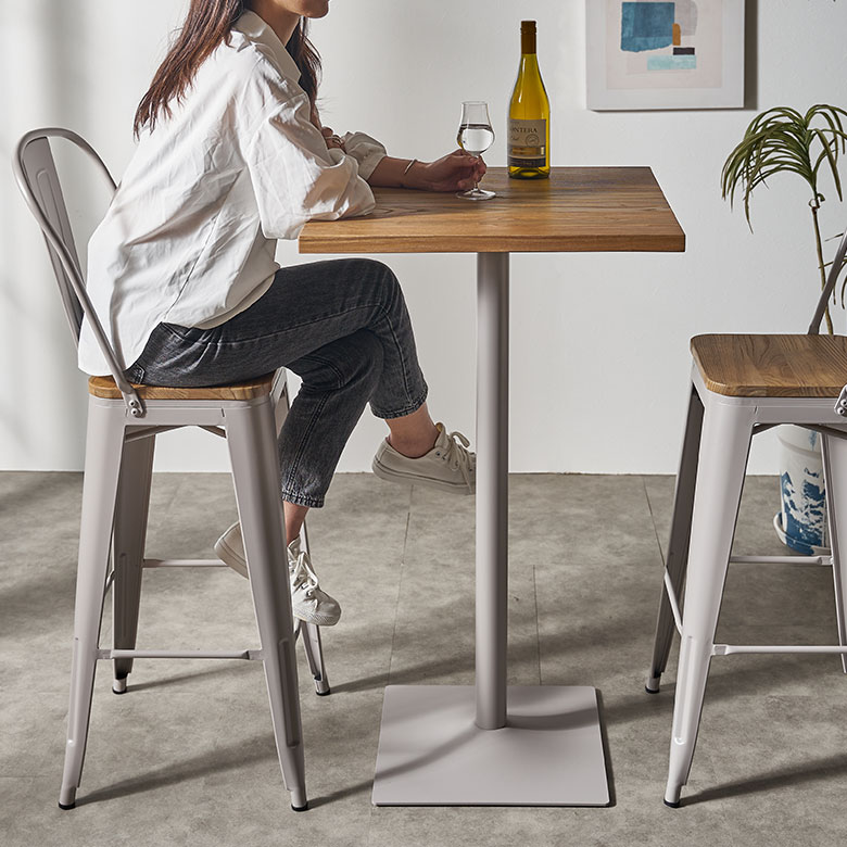 バーテーブルセット 3点セット バーテーブル セット 2人掛け テーブル