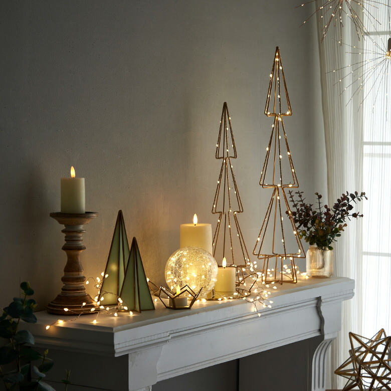 アイアン ガラスカップ5個付 キャンドルホルダー アイアンインテリア